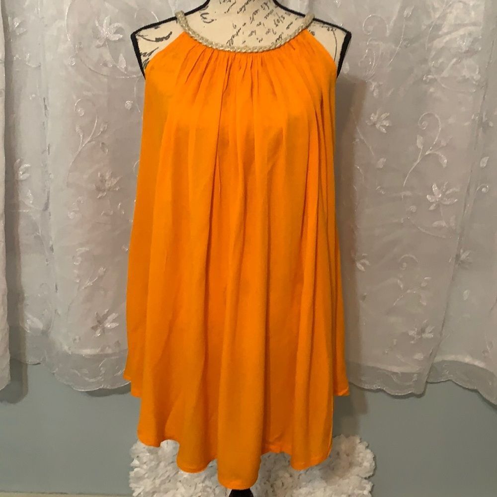 Sand & Spirit | Orange Cover up / House Dress | size 2